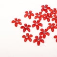 thumbnail image 4 of Abbracc 20 Pcs Boutons en Résine avec Strass Cristal Perles Plates DIY Rouge, 4 of 7