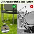 thumbnail image 4 of Arspjes 14ft Trampoline with Enclosure Net for Kids and Adults,Heavy-duty Outdoor Trampoline with Ladder,Upgraded Kids Recreational Trampoline for Family,Green, 4 of 7