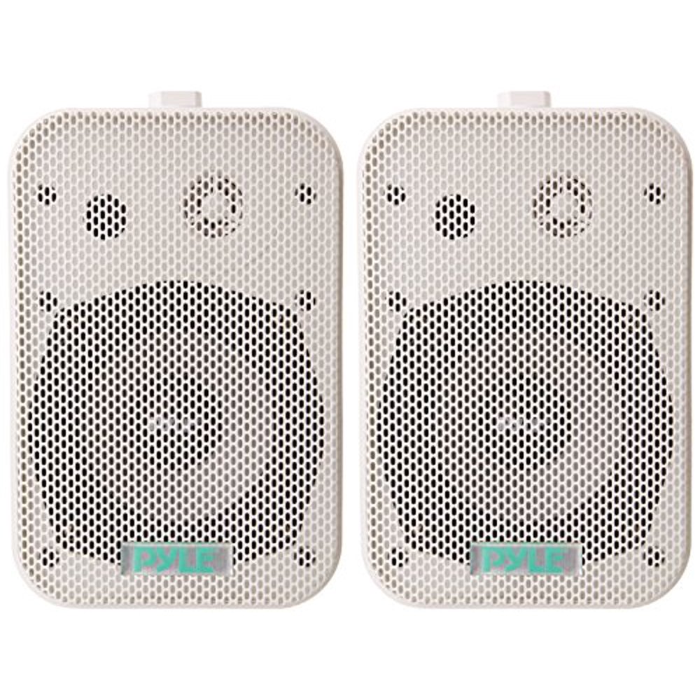 Dual Waterproof Outdoor Speaker System 5.25 Inch Pair of Weatherproof