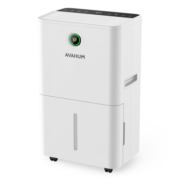 AVAHUM 150 Pints Dehumidifier for Home and Basement, Covers up to 4,500 sq. ft, High-Capacity Dehumidifier with 2.11 Gallon Tank