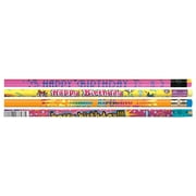 Moon Products Happy Birthday Award Pencils, Pack of 144