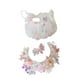 thumbnail image 3 of Conjunto de vestido de muñeca de peluche Haz tus propias muñecas con accesorios para fotos con banda para el cabello Conjunto de vestido de hada DIY, 3 of 8