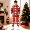 thumbnail image 2 of Mercatoo Boys Christmas Sweatsuits 2 Piece Sets Outfits Girls Christmas 𝐓racksuits Xmas Printed Hoodie and Jogging Suits, 2 of 8
