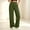 *Army Green, variant on ClodeEU Women's High Waist Wide Leg Dress Pants with pocket,Casual Loose Work Trousers Army Green,Women's Plus L