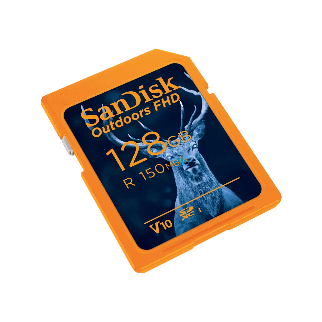 SanDisk 128GB Outdoors FHD microSDXC UHS-I Memory Card (Up to 150 MB/s) - SDSDUWC-128G-GN6VN