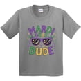 thumbnail image 3 of Inktastic Mardi Gras Dude Youth T-Shirt, 3 of 5