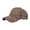 Khaki, variant on Fashion Lattice Print Breathable Baseball Hat For Men Women Beach Hop Sun Cap