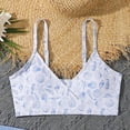 thumbnail image 4 of CAUYDY Baby Toddler Girls Swimsuit Two Piece Set Summer Bathing Suit Kids Girl Children Girl 2T 3T 4T 5T 6T 7T 8T 9T Bikini Beach Bathing Suit with Cover Ups (Sizes 10-11 Years,F02-Blue), 4 of 6