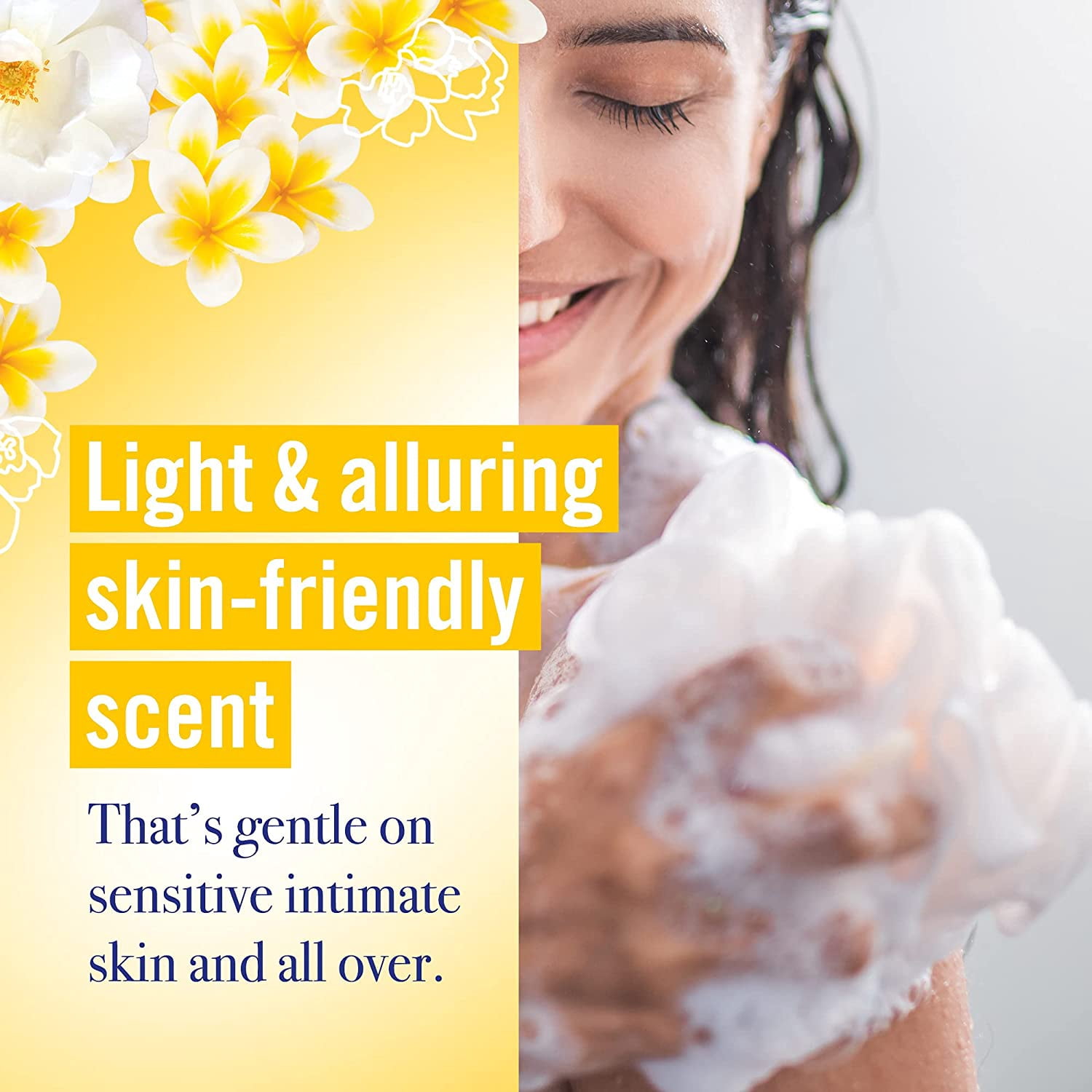 Vagisil Wash Scentsitive Scents White Jasmine 12 oz (Pack of 4)