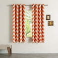 thumbnail image 6 of Best Home Fashion Chevron Room Darkening Curtain Panel, 6 of 10