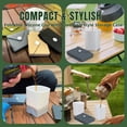 thumbnail image 3 of Collapsible Silicone Travel Cup 8.4oz, Foldable Water Cup with Storage Case Portable for Camping Hiking Travel, 3 of 6