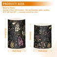 thumbnail image 6 of Yayeee Flameless Candles with Remote Flickering Battery Operated Multi Color Changing, Purple Floral Pattern, 6 of 7