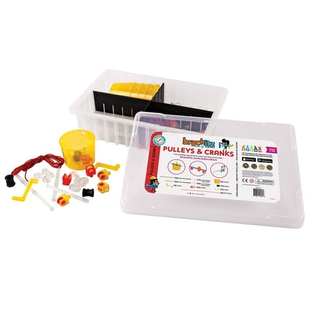 UPC: 0858605005308 | Brackitz Pulleys & Cranks Classroom Module 205 Pieces (BKZBZ82122)
