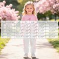thumbnail image 4 of ZIXKCGDSE Girls 2 Piece Outfits Bow Long Sleeve Pullover Fall Tops and Pants Set Daily Wear Size 18-24 Months, 4 of 4