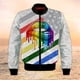 thumbnail image 2 of Nueva chaqueta bomber con estampado lésbico Lgbt para hombre y mujer, chaqueta bomber para hombre y mujer, abrigo de manga larga con bolsillos y cremallera, chaquetas de primavera, 2 of 4