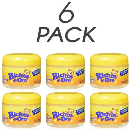 - Ricitos De Oro Styling Gel, Natural Chamomile, Alcohol Free, Not Greasy or Sticky and Does Not Resect Hair for Daily Use. 4.0 Fl Oz / 115 gr. (Pack of 6)