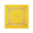 thumbnail image 2 of Rothco 2793 22 x 22 in. Trainmen Paisley Bandana, Yellow, 2 of 2