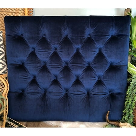 Diamond Box Xl >> Velvet Navy Diamond Tufted Twin Twin Xl Headboard Diamond Box Xl >> Velvet Navy Diamond Tufted Twin Twin Xl Headboard