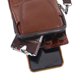 thumbnail image 3 of Bolsa cruzado de cuero de vaca riñonera portátil para hombre informal suave para el trabajo (marrón) Tmvgtek Para estrenar, 3 of 5