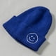 thumbnail image 1 of Gorro de punto para niños, para padres e hijos, otoño e invierno, nuevo gorro coreano lindo bordado de lana con sonrisa para niños y niñas, 1 of 6