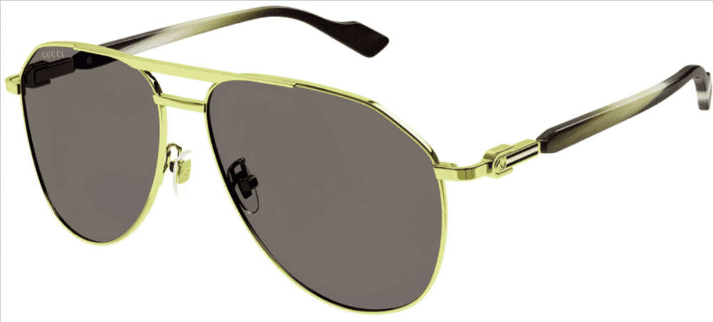 Sunglasses Gucci GG 1099 SA- 003 Gold / Brown - Walmart.com display picture 3