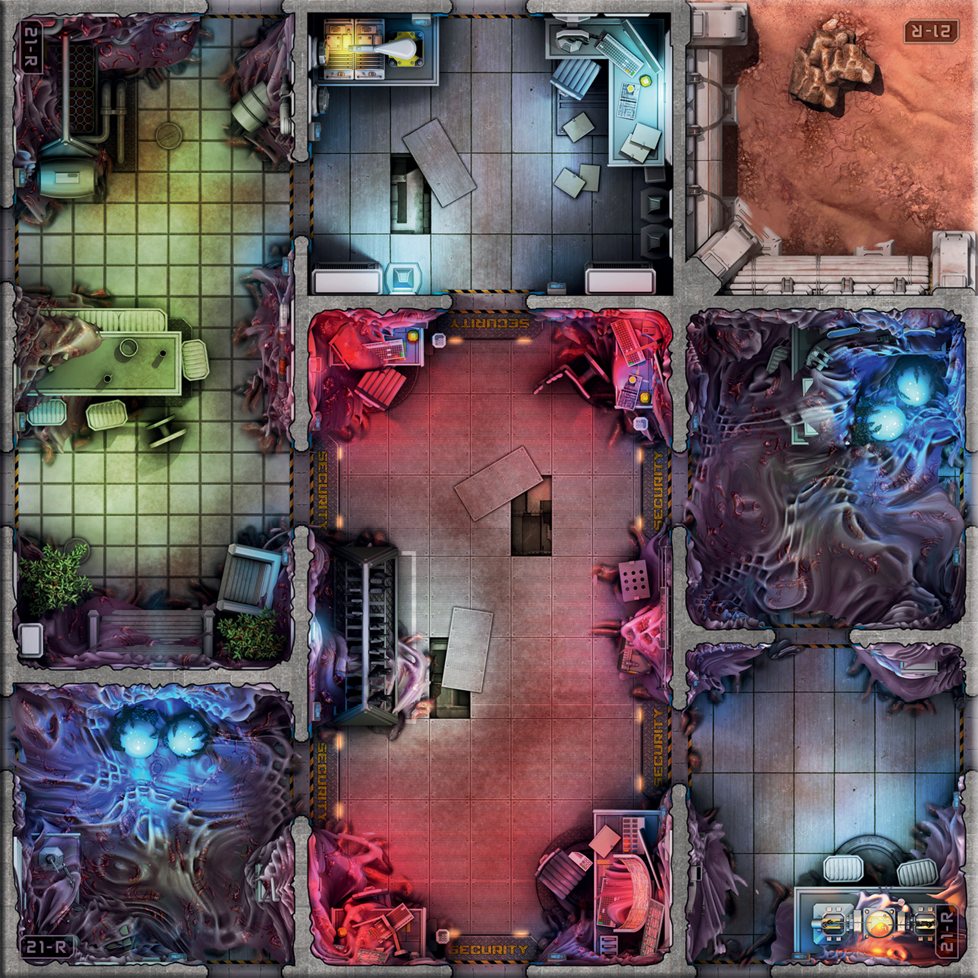 Zombicide Strategy Board Game: Black Ops Expansion