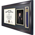 thumbnail image 5 of GraduationMall Mahogany Certificate Diploma Frame with Tassel Holder, 8.5 x 11 Certificate, 5 x 7 Photo, 5 of 6