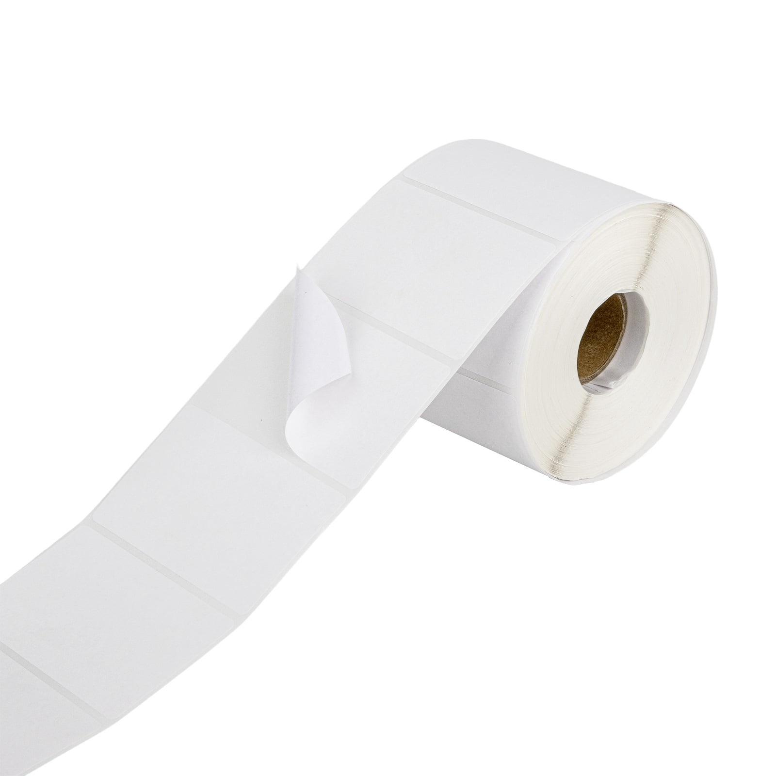 Muka 800 Pcs 1.5" x 2.25" Brown Thermal Labels Color Thermal Label for Barcodes, Address, Consignment, Compatible with Thermal Label Printer