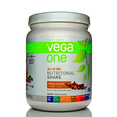 Vega One Nutritional Shakes (small tubs) - Vanilla Chai - 15.4 oz
