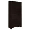 thumbnail image 5 of Wooden Bookcase with 3 Shelves and 1 Drawer Dark Brown - Saltoro Sherpi, 5 of 7
