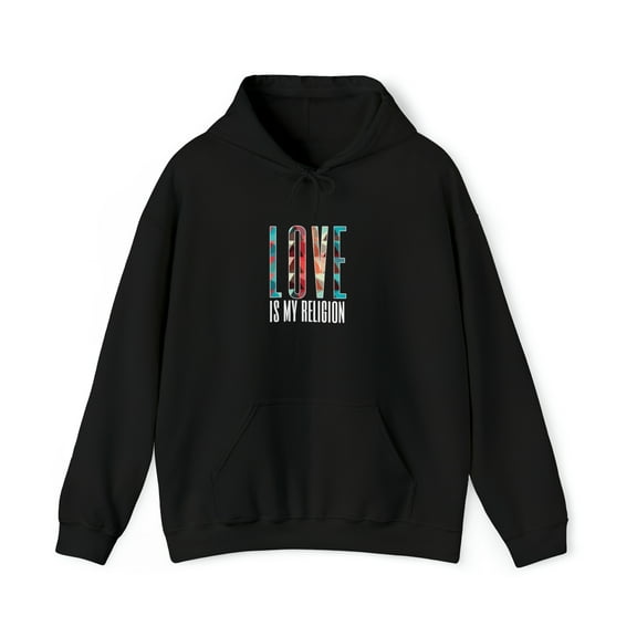 Good Vibe Clothing | Love is My Religion | Unisex Heavy Blend Hoodie