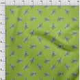 thumbnail image 3 of oneOone Silk Tabby Light Green Fabric Leaves & Flower Floral Fabric For Sewing Printed Craft Fabric By The Yard 42 Inch Wide, 3 of 4
