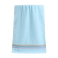 thumbnail image 3 of Kyusrd Cotton Hand Towels for Bathroom Gym,Dormitory essentials,Soft Absorbent Hand Towels for Face Spa Bath Gym Kitchen,Blue,32x72cm, 3 of 6
