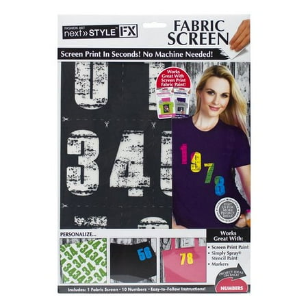 Fabric Screen Number