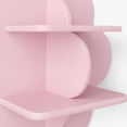 thumbnail image 4 of Mainstays Kids Daisy Shaped Decorative Wall Shelf, Pink, 4 of 6