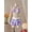 Multicolor 3, variant on Women's Summer Beach Music Festival Flower Pattern Skirt Halter Casual Vacation Style Bikini 3-Piece Set