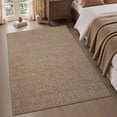 thumbnail image 4 of Area Rug x Rugs for Living Room Bedroom High Low Textu Jacquard Boho Neutral Carpet - Non Slip Machine Washable Rug Dining Nursery Living Room Farmhouse Rug, 4 of 6