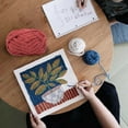 thumbnail image 3 of Knitting Yarn Bulk Wool Blend Fiber Soft Thick Handmade Crochet Craft Supplies For Scarf And Blanket Making DIY Beginners, 3 of 4