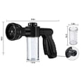thumbnail image 2 of Newway Dog Shower Shower Dog Shower Head Garden High Pressure Car Wash Water Gun Garden Foam Pot Household Watering Rinse Water Gun Quick Water Pipe C, 2 of 4