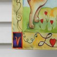 thumbnail image 4 of Carolines Treasures 7046CHF Pug Love Pug Drapeau Toile Taille Maison, 4 of 4