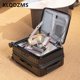 thumbnail image 4 of KLQDZMS maleta de embarque expandible con apertura lateral para equipaje de hombre, cubierta de carrito de 20 "24" 28 pulgadas ABS + PC, maleta de viaje de mano para mujer, 4 of 4