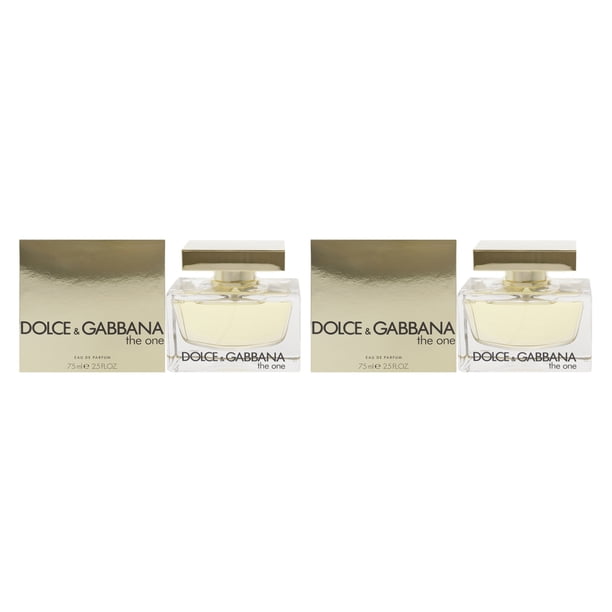 The One by Dolce and Gabbana for Women - 2.5 oz EDP Spray - Pack of 2 Dolce & Gabbana Dolce and Gabbana