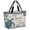 Blue, Navy, Tan, Beige, variant on Nautical Coastal Beach Bag for Women, Large Breathable Mesh Beach Tote Bag, Summer Beach Shells Turtle Starfish Wood Blue Sandproof Lightweight Travel Bags for Vacation Picnic Swimming Pool