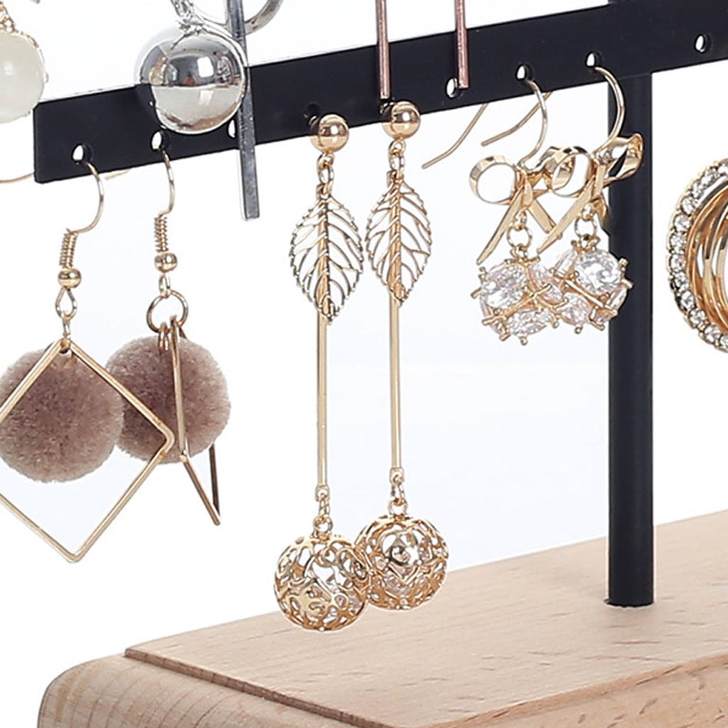 Cheap Earrings Studs Display Rack Jewelry Stand Holder Earring Display  Holder Necklace Jewelry Shelf | Joom