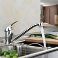 thumbnail image 4 of Lishi Polished Chrome Single Handle Kitchen Sink Faucet, 4 of 4
