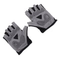 thumbnail image 1 of SHOCK ABSORBING BREATHABLE HALF FINGER CYCLING GLOVES FOR MOUNTAIN ROAD BIKING BLACK, 1 of 7