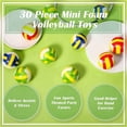 thumbnail image 2 of 60 Mini Pelotas Antiestrés de Voleibol de 2,36 Pulgadas, Mini Juguetes de Voleibol para Niños para Aliviar el Estrés, Juguetes de Fiesta., 2 of 5