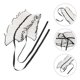 thumbnail image 2 of Women'S Detachable Pleated Collar Fashionable Cotton Neck Ruff Elegant Stand Collar For Versatile Use Comfortable Neck Protection Collar, 2 of 3