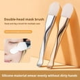 thumbnail image 2 of Face Mask Applicator Double-Ended Mask Applicator Tool Bristle Soft Makeup Face Mask Soft Brush, 2 of 8