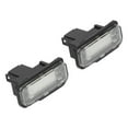 thumbnail image 1 of Number Plate Lamp, Plastic License Plate Light Pair 50x67x32mm LED 12V  For Car, 1 of 8